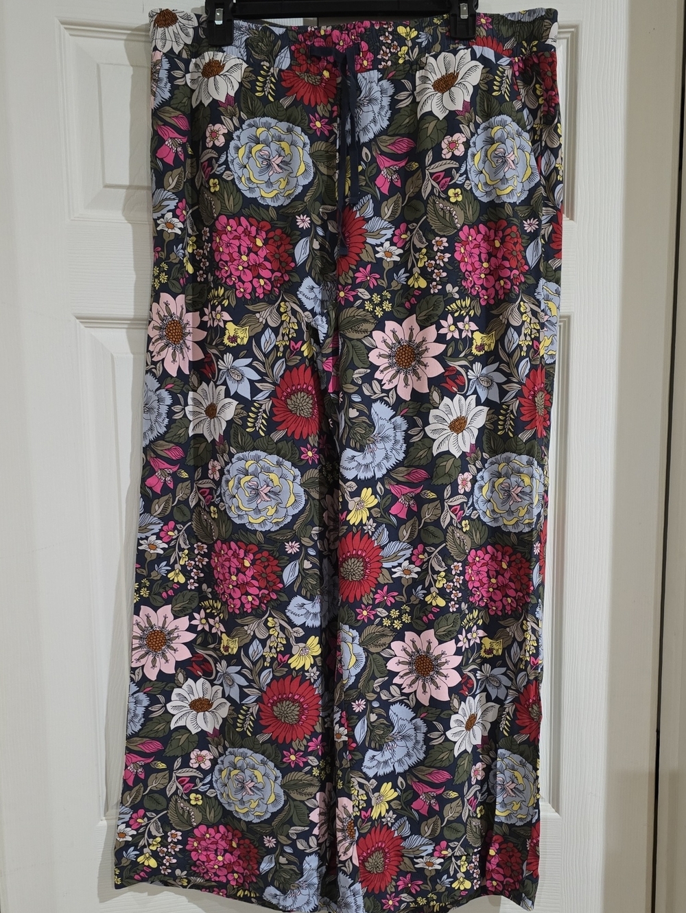 EUC-LOFT Pants with Multicolor Floral Print